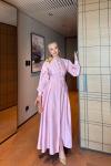 Nisa Elbise Pembe