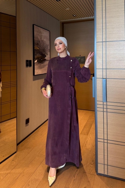 Orkide Elbise Mürdüm