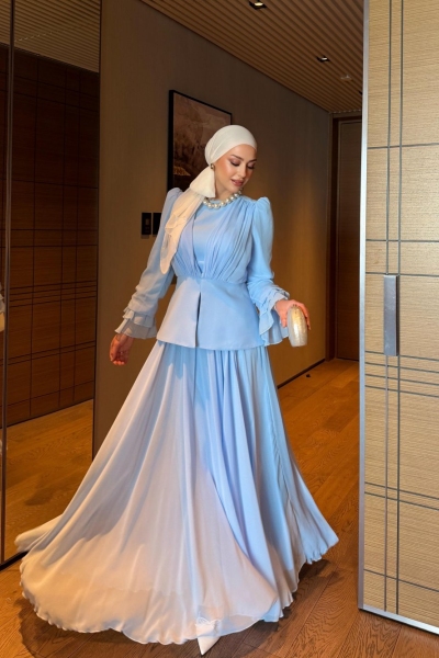 Özün Etek Takım Mavi