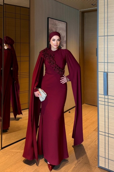 Pamira Abiye Kırmızı