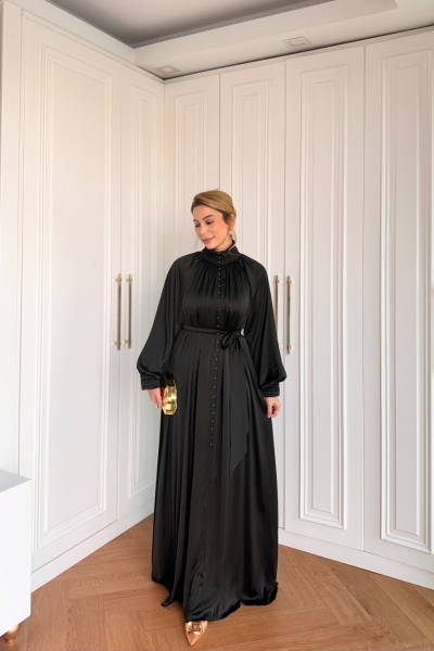 Pırıl Elbise Siyah