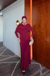 Rabia Elbise Bordo