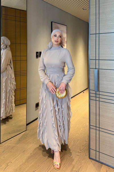 Safiye Elbise Vizon
