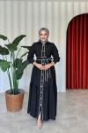 Şahika Elbise Siyah
