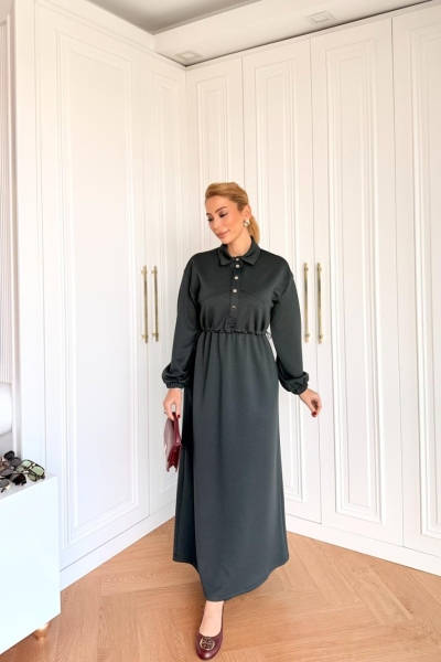 Sema Elbise Petrol Yeşil