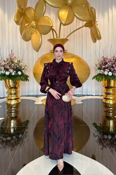 Şengül Elbise Bordo