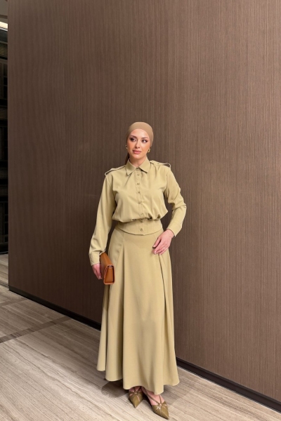 Sevcan Etekli Takım Yağ Yeşili