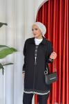 Sevda Pantolon  Takım Siyah
