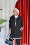 Sevda Pantolon  Takım Siyah