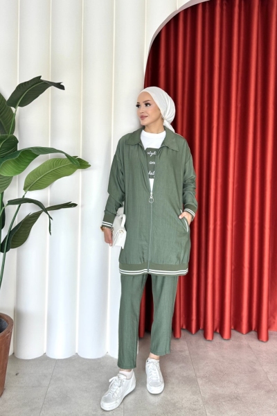 Sevda Pantolon  Takım Haki