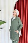 Sevda Pantolon  Takım Haki