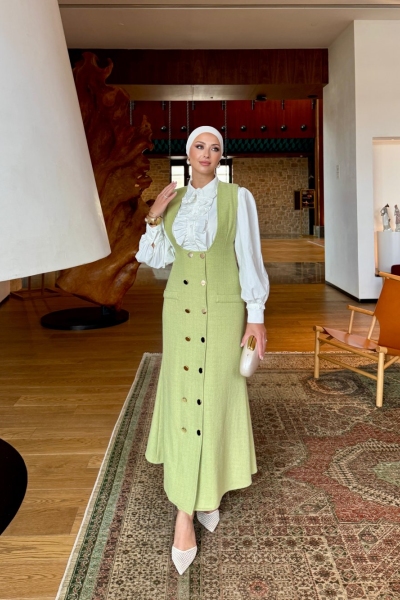 Şevval Elbise Yeşil