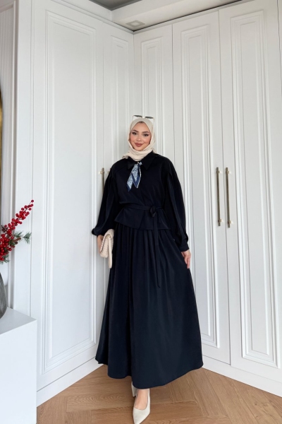 Şeyda Etekli Takım Lacivert