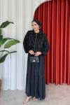 Sinem Elbise Takım Siyah