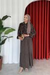 Sinem Elbise Takım Acı kahve