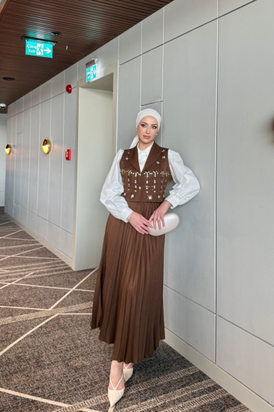 Şüheda Takım Kahverengi