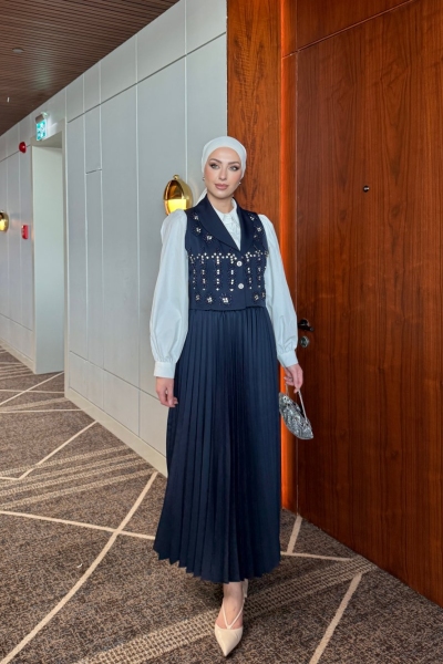 Şüheda Takım Lacivert