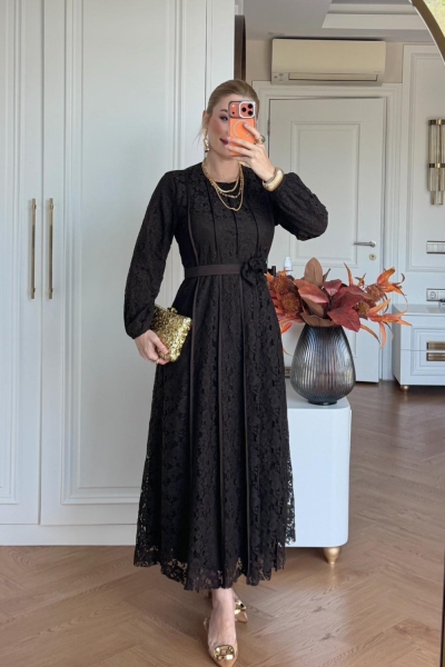 Sümbül Elbise Acı Kahve