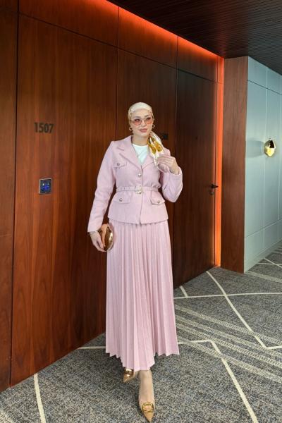 Tuğba Etekli Takım Pembe