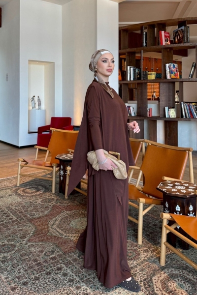 Ukte Takım Kahverengi