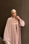 Vildan Abaya Pembe