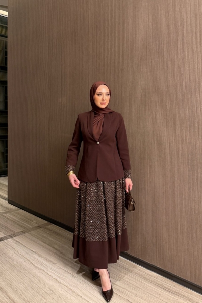 Yasemin Etekli Takım Kahve