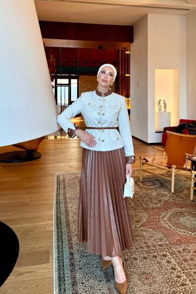 Zehra Etekli Takım Krem