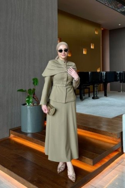 Zeliha Etekli Takım Olive