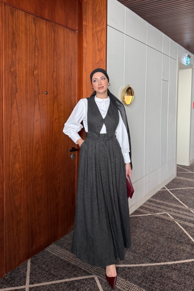 Zerrin Etekli Takım Antrasit