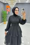 Dilek Elbise Siyah