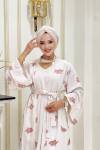 Btk Aysima Kimono Takım 6083 Pudra