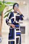 Btk Burçak elbise 6086 indigo