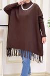 Saliha Tunik Kahverengi