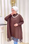 Btk Saliha Tunik 5039 Kahverengi