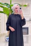 Btk Semra Elbise  5862 Siyah