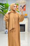 Hacer Namaz Elbisesi Camel