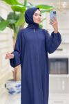 Hacer Namaz Elbisesi Lacivert
