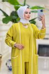 Btk hatice 3 lü takım 6229 yağ yeşili