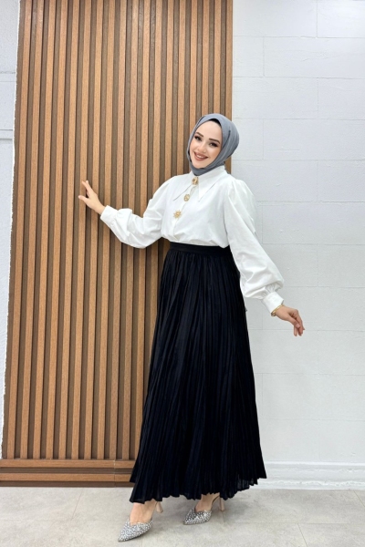 Rümeysa Etek Siyah