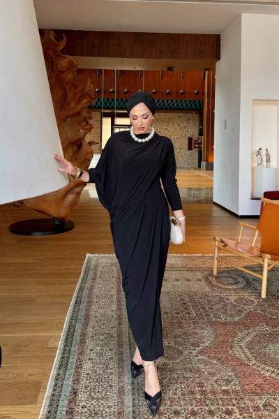Özge Elbise Siyah