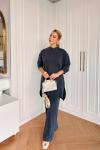 Lady Pantolon Takım Lacivert