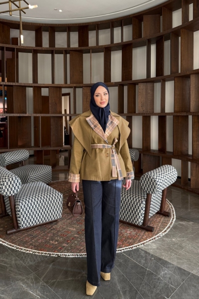 Talya Ceket Camel