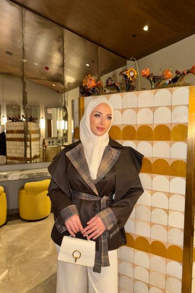 Talya Ceket Acı Kahve 