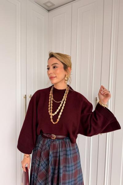 Senem Kazak Bordo