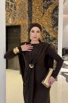 Asena Elbise Kahve 
