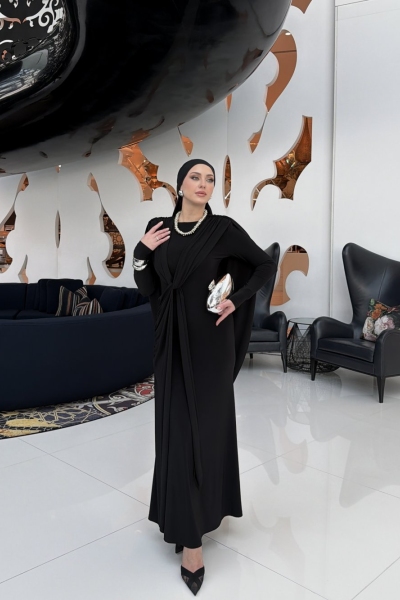 Asena Elbise Siyah