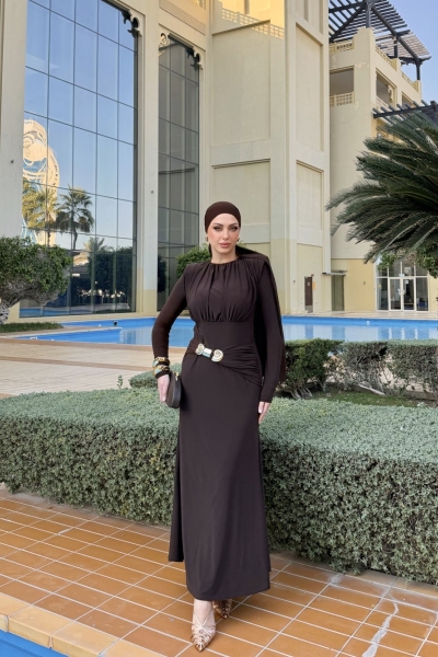 Güler Elbise Kahve