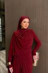 Deniz Elbise bordo