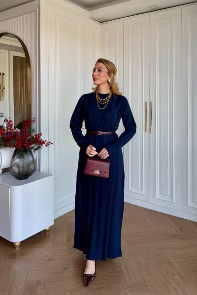 Arzu Elbise Lacivert