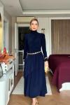 Hande Elbise Lacivert